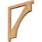Ekena Millwork Westlake Craftsman Smooth Bracket, Western Red Cedar, 3 1/2"W x 44"D x 48"H BKT04X44X48WTL04SWR - alternate 1